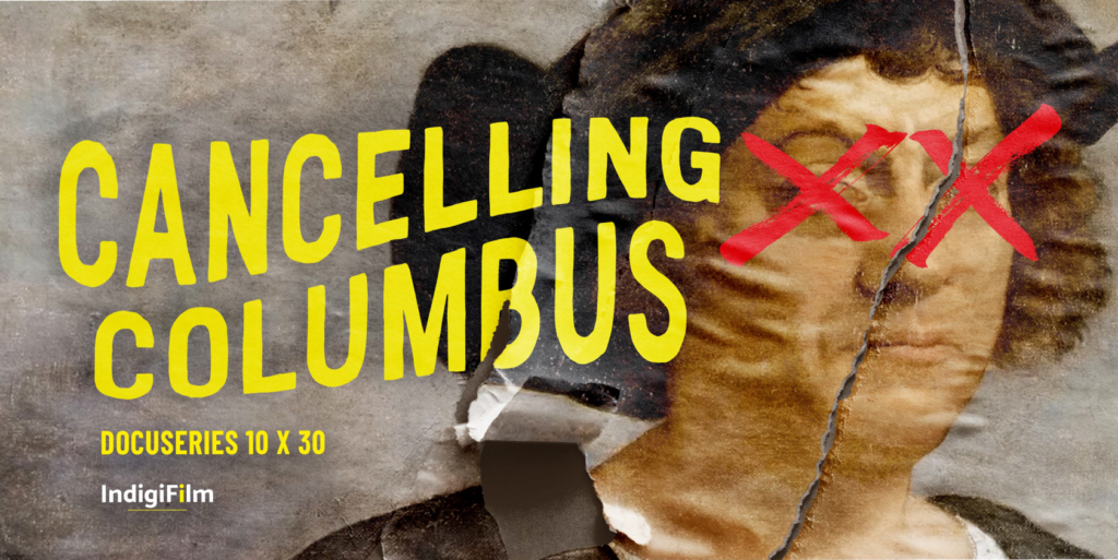 Cancelling Columbus Docuseries Poster.